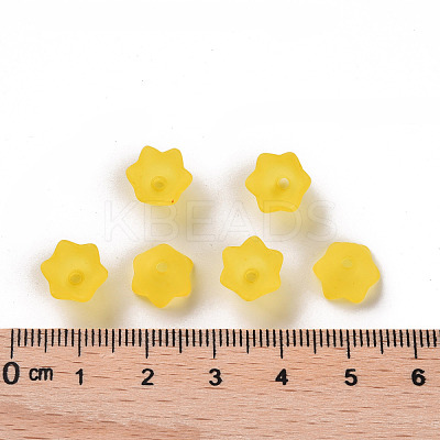 Transparent Acrylic Beads Caps PL543-2-1