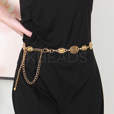 Alloy Ethnic-style Link Chain Belts for Women FS-WGF27B2-02-1