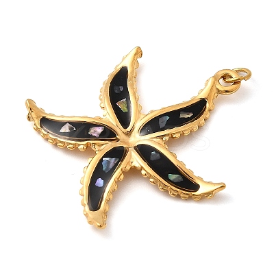 304 Stainless Steel Enamel Pendants STAS-B093-32G-01-1