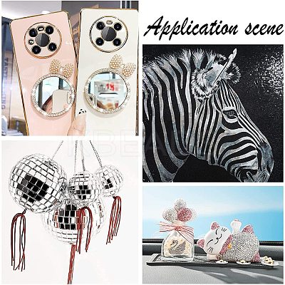 100Pcs Glass Cabochons DIY-GA0002-38-1