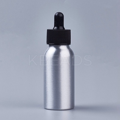 50ml Aluminium Empty Teardrop Bottles MRMJ-WH0033-01B-1
