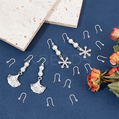 200Pcs Plastic Earring Hooks KY-SC0001-81B-1