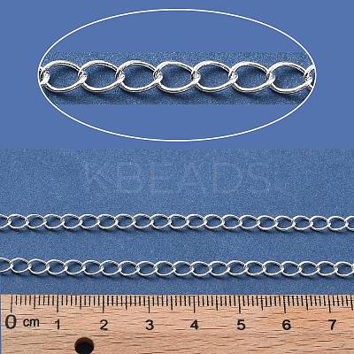 10M Brass Cable Chains CHC-M001-05S-1