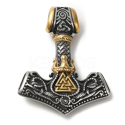 Viking 304 Stainless Steel Pendants STAS-Z059-05AS-1