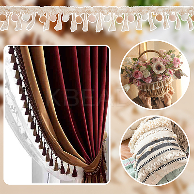 5M Polyester Pom Pom Ball Decorative Tassel Ribbons OCOR-OC0001-47-1