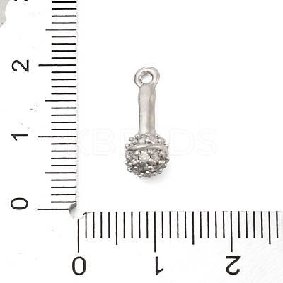 Brass Micro Pave Cubic Zirconia Pendatns LS-KK-I380-04P-1