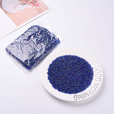 6/0 Round Glass Seed Beads SEED-US0003-4mm-168-1