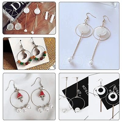 20Pcs 2 Styles 304 Stainless Steel Pendants STAS-YW0003-07-1