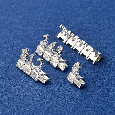 Aluminum Alloy Price Display Cube Adjustable Price Tag ODIS-WH0018-84S-1