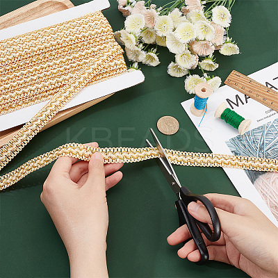 Polyester Fringe Trimming OCOR-WH0085-02A-1