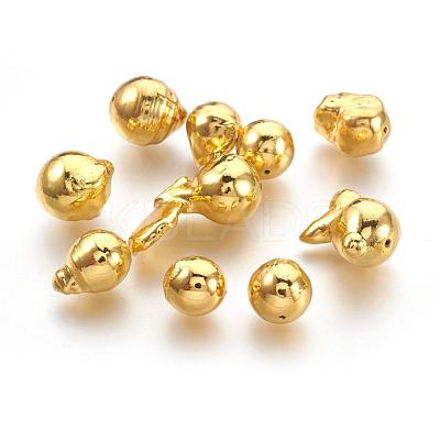 Natural Baroque Pearl Cultured Freshwater Pearl Beads PEAR-F006-93G-1