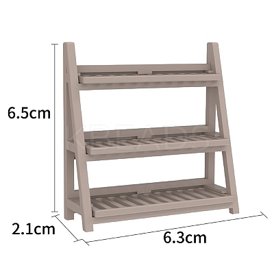 Dollhouse Multi-Layer Shoe Cabinet PW-WG25218-01-1