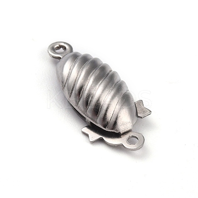 Non-Tarnish 304 Stainless Steel Box Clasps LS-STAS-H151-16P-1