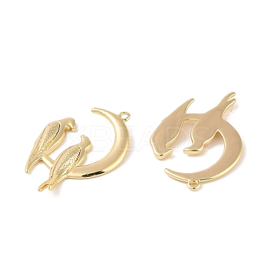 Brass Pendants KK-Q816-29G-1