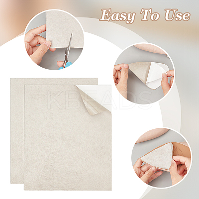 Self-adhesive Suede Fabric DIY-WH0308-413A-1