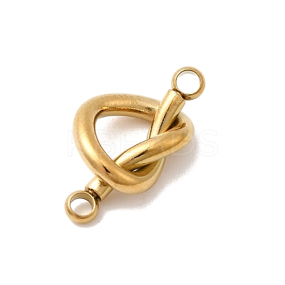 304 Stainless Steel Connector Charms STAS-B113-03G-1