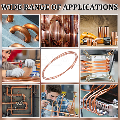 Copper Pipe for Refrigerator Freezer and Air Conditioner CWIR-WH0013-007A-1