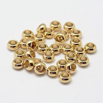 Brass Beads KK-P095-05-C-1