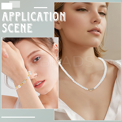 6Pcs Brass Micro Pave Clear Cubic Zirconia Box Clasps KK-BBC0019-67-1