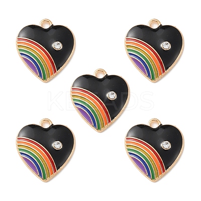 Alloy Enamel Pendant ENAM-YW0002-36C-1
