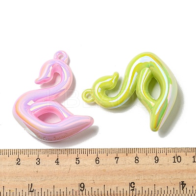 UV Plating Acrylic Pendants PACR-C006-22-1