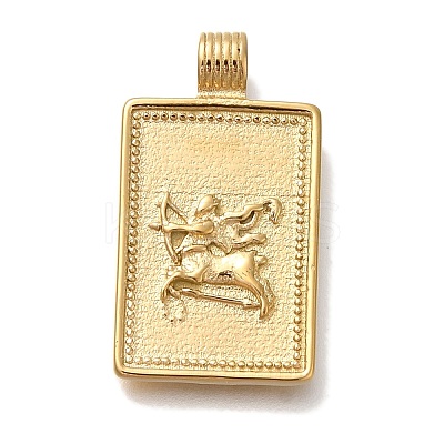 PVD Vacuum Plating 304 Stainless Steel Pendants STAS-S148-31I-G-1