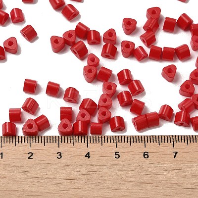 Baking Paint Glass Bead SEED-H002-K-D310-1