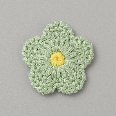 Two Tone Polyester Knitted Ornament Accessories DIY-WH0308-416A-1