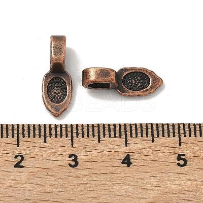 Tibetan Style Pendant Bails LS-RAB3357Y-1