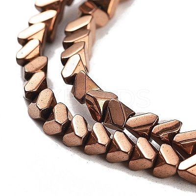 Synthetic Non-magnetic Hematite Beads Strands G-P545-J01-01A-1