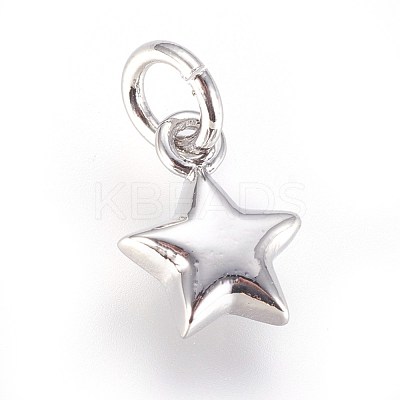 Enamel Brass Charms KK-G364-18P-01-1