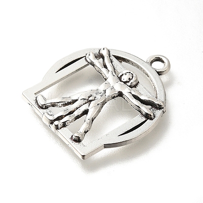 Tibetan Style Alloy Pendants FIND-G078-18AS-1