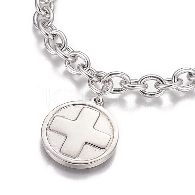 Stainless Steel Bracelets BJEW-I274-21-1