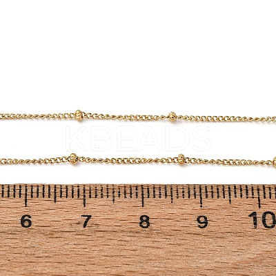 2MM 304 Stainless Steel Satellite Chain Necklaces NJEW-T016-24G-1