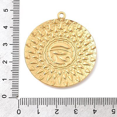 304 Stainless Steel Enamel Pendants LS-STAS-H250-02G-01-1