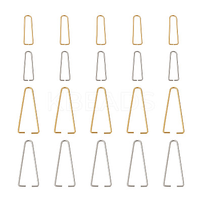 PVD Vacuum Plating 304 Stainless Steel Ice Pick Pinch Bails STAS-TA0001-27-1