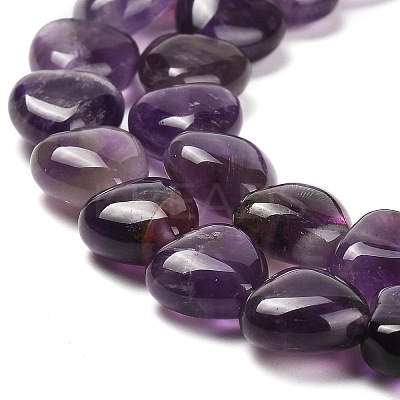 Natural Amethyst Beads Strands G-H005-C11-01-1