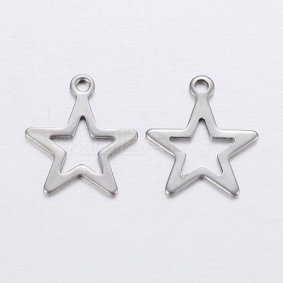 Tarnish Resistant 304 Stainless Steel Pendants X-STAS-P198-71-1