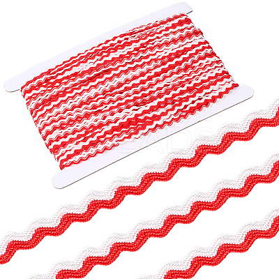 Polypropylene Fiber Wavy Fringe Trim Ribbon OCOR-GF0004-41-1