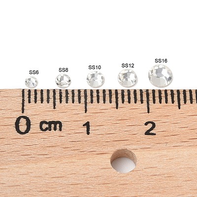 Preciosa® MAXIMA Crystal No Hotfix Flatback Stones Y-PRC-NSS12-00030-296-1