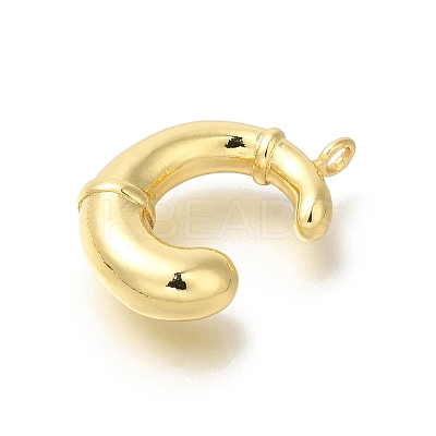 Rack Plating Brass Pendants KK-I722-08G-C-1