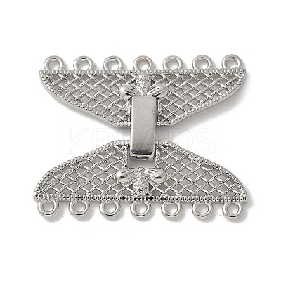 Brass Snap Clasps KK-U052-26P-1