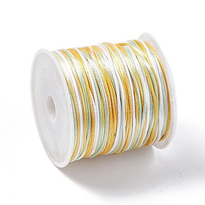Segment Dyed Nylon Rattail Satin Cords NWIR-A008-01J-1