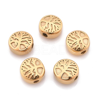 Ion Plating(IP) 304 Stainless Steel Beads LS-STAS-L243-048G-1