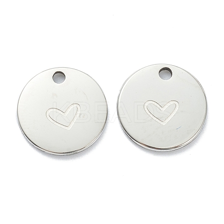 Non-Tarnish 304 Stainless Steel Charms STAS-P280-08P-1