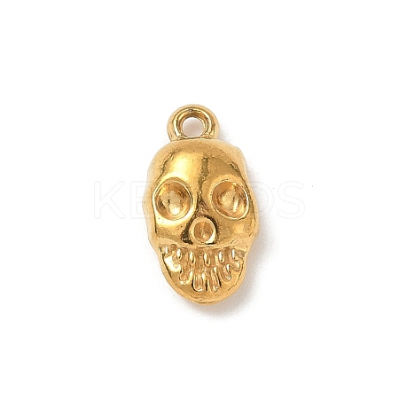 Halloween 304 Stainless Steel Charms LS-STAS-C138-06B-G-1