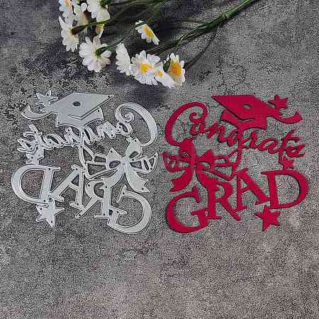 Graduation Theme Carbon Steel Cutting Dies Stencils LS-DIY-P076-66-1
