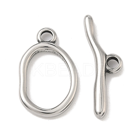 316 Surgical Stainless Steel Toggle Clasps STAS-L307-05P-1