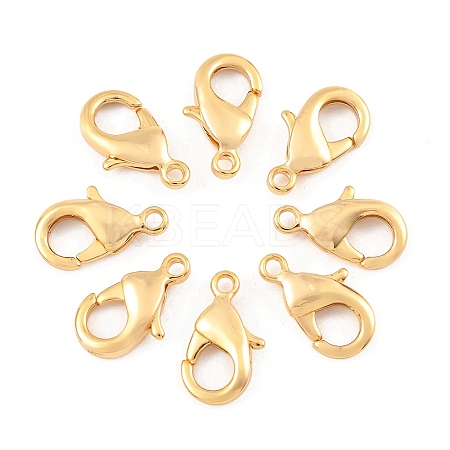 SHEGRACE Brass Lobster Claw Clasps XGR0011G-05G-1
