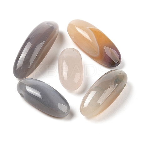 Natural Agate(Dyed & Heated) Beads G-M440-02F-1